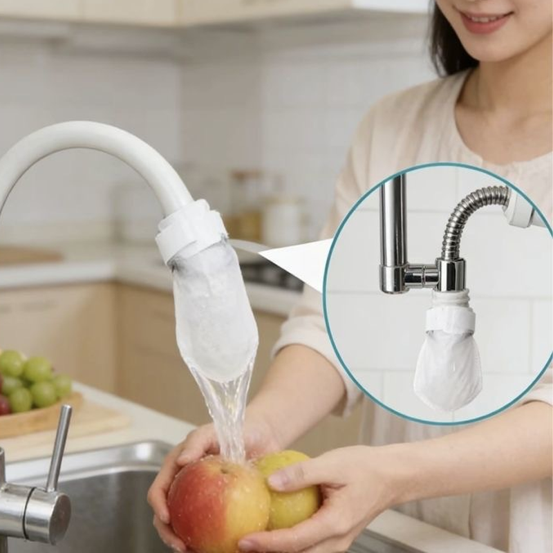 🔥 50 % RABATT! 💧 Spritzschutz-Küchenarmaturfilter zur Entfernung von Sedimenten und Rost☕🍲