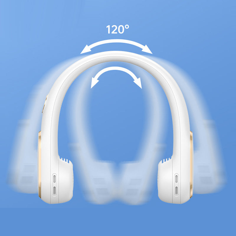 Tragbarer blattloser Nackenventilator