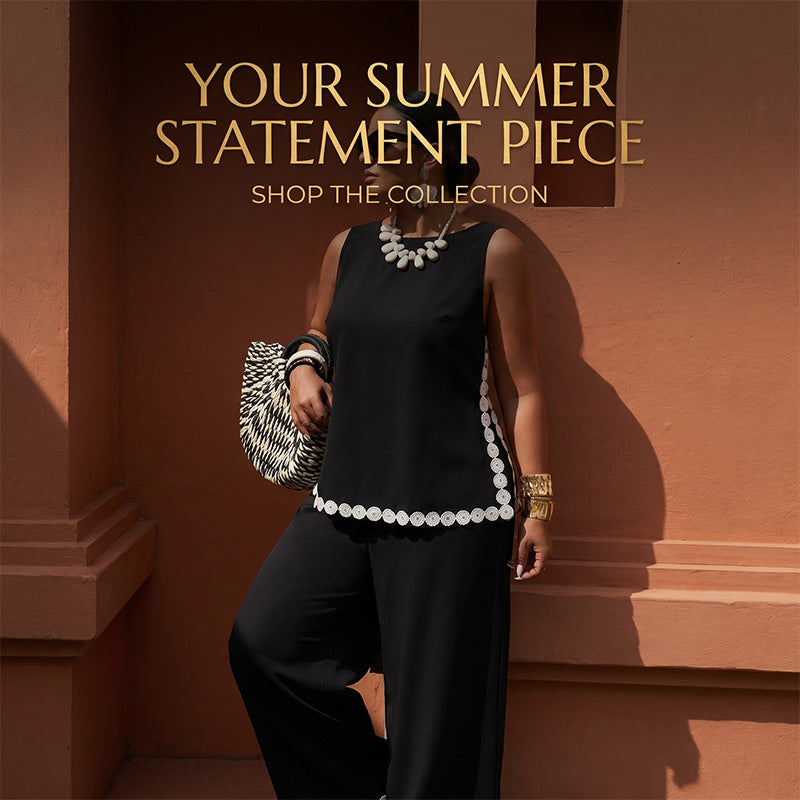 👚🤍 Damen ärmelloses Top & weites Bein Hosen Set – Fließend, luftig & elegant – Perfekt für Sommer, Strand oder besondere Anlässe – bequemer 2-teiliger Look ✨
