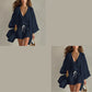 🤍 3-teiliges Freizeit-Set für Damen ✨ Loungewear mit Tunika, Top & Shorts – luftiges Homewear für Urlaub & Alltag