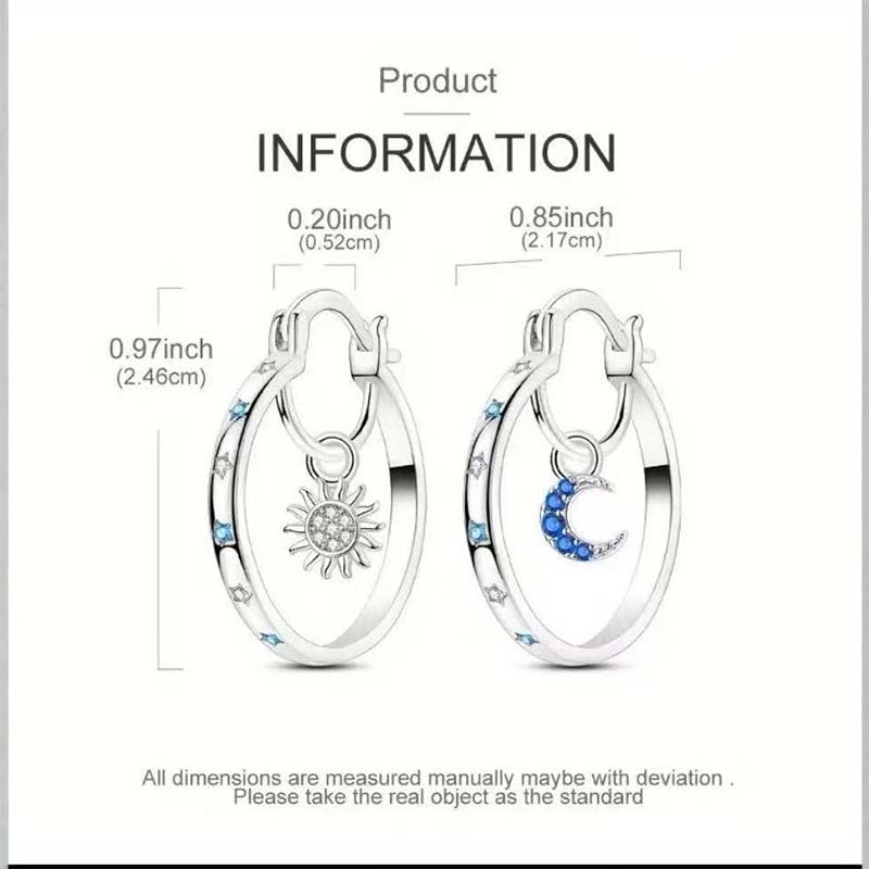 ✨👂 50% RABATT! Doppellagige Hoop-Ohrringe im Himmelskörper-Design – Fein, minimalistisch & elegant für Alltag & besondere Anlässe 💫