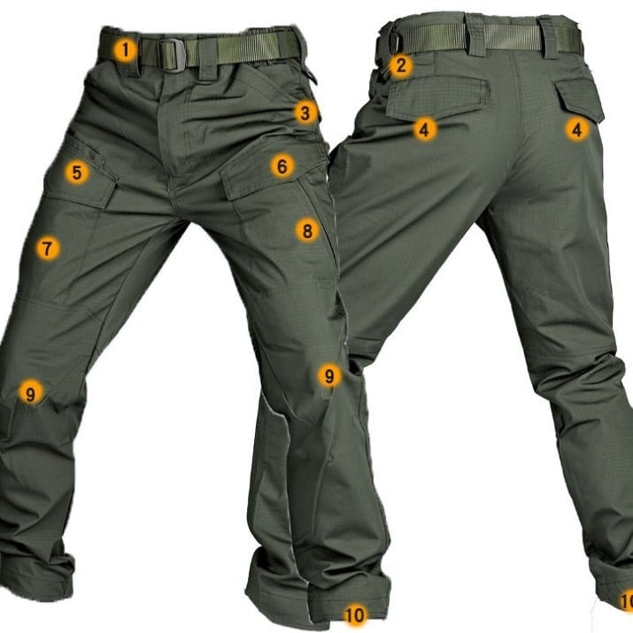 👖🔥 50% RABATT! Wasserdichte taktische Cargohose – Robuste Outdoor-Hose für Herren & Damen mit vielen Taschen ✨