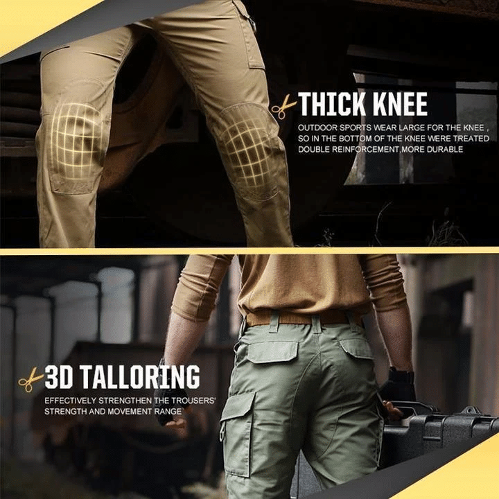 👖🔥 50% RABATT! Wasserdichte taktische Cargohose – Robuste Outdoor-Hose für Herren & Damen mit vielen Taschen ✨