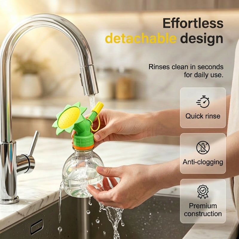 🍼✨ 50% RABATT! Wasserauslauf mit zwei Ausläufen für Flaschenverschlüsse – Praktisch, auslaufsicher & ideal für Sport, Reisen & Alltag 🏃‍♂️