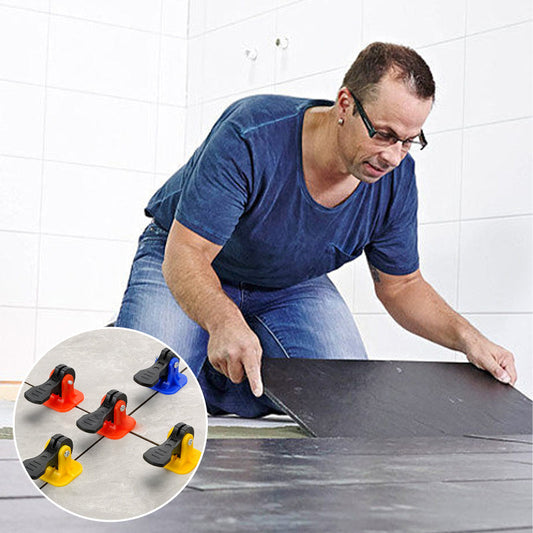 🧱✨ 50% RABATT! 50 Stück wiederverwendbare Fliesennivellierer Abstandshalter – Perfekte Fugen, präzise Ausrichtung & einfache Handhabung 🔧