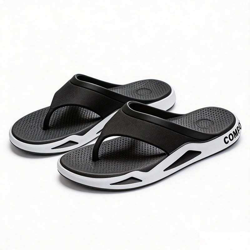 👡🌞 50% RABATT! Herren lässige rutschfeste Flip-Flops – Bequem, leicht & perfekt für Strand, Pool & Alltag 🏖️