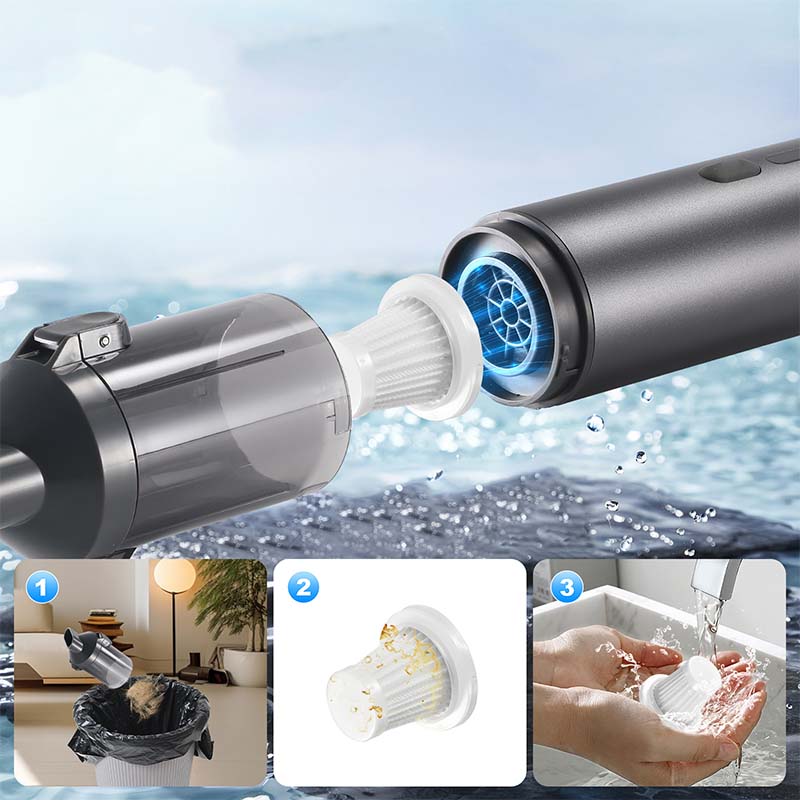 🚗🧹 50% RABATT! V8 Apex Autostaubsauger – 4-in-1 tragbarer kabelloser Mini-Staubsauger mit 19.000 Pa Saugleistung ✨