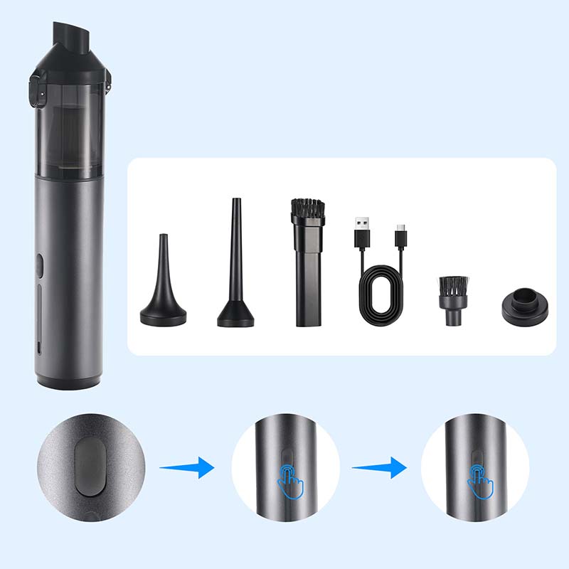 🚗🧹 50% RABATT! V8 Apex Autostaubsauger – 4-in-1 tragbarer kabelloser Mini-Staubsauger mit 19.000 Pa Saugleistung ✨