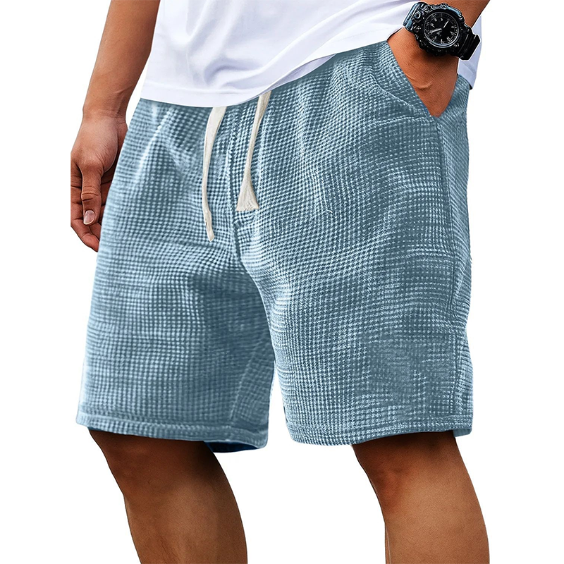 🩳🌬️ 50% RABATT! Atmungsaktive Herren-Shorts mit Waffelstruktur – Leicht, bequem & perfekt für Sport, Freizeit & heiße Tage ✨
