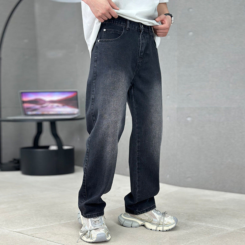 👖🔥 Men's Loose Fit Straight Leg Pants with Classic Pockets – 50% RABATT! Bequeme Hosen mit geradem Bein & klassischen Taschen. ✨💪