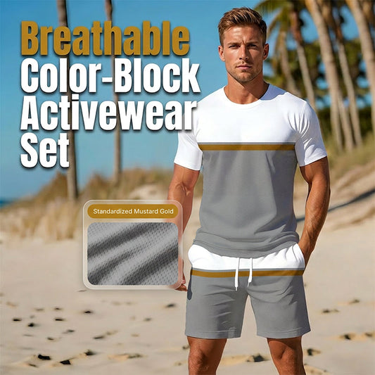 🛍️🏃 50% RABATT! Leichtes Freizeit-Outfit für Herren – Schnelltrocknend & elastisch, ideal für Fitness, Laufen & entspannte Tage 💨