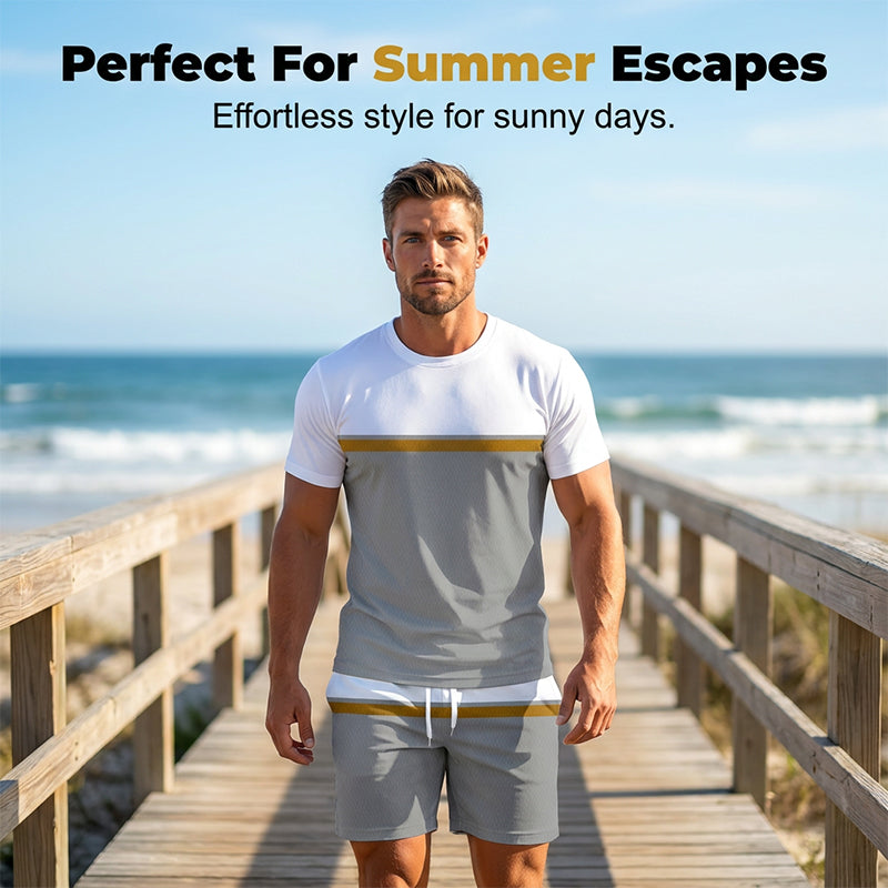 🛍️🏃 50% RABATT! Leichtes Freizeit-Outfit für Herren – Schnelltrocknend & elastisch, ideal für Fitness, Laufen & entspannte Tage 💨