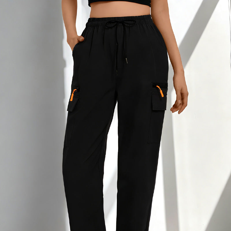 👖✨ 50% RABATT! Schnelltrocknende Damen Sporthose – Leicht, luftig & mit praktischen Taschen 🏃‍♀️
