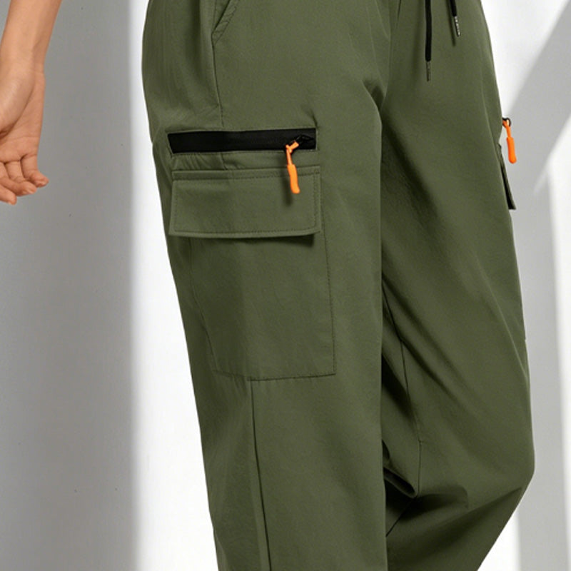 👖✨ 50% RABATT! Schnelltrocknende Damen Sporthose – Leicht, luftig & mit praktischen Taschen 🏃‍♀️