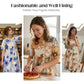📢Mid-Season Sale: −50% nur für kurze Zeit⏰👗 Elegantes Damen-Sommerkleid mit Blumenprint – kurze Ärmel, Rundhalsausschnitt & leicht, perfekt für den Urlaub & warme Tage 🌸☀️