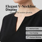 Women's Casual V-Neck Loose Dress