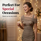 👗✨ 50% RABATT! Damen-Set: Schulterfreies Oberteil & Rock – Leicht, luftig & perfekt für Sommer, Strand & Partys 🌸