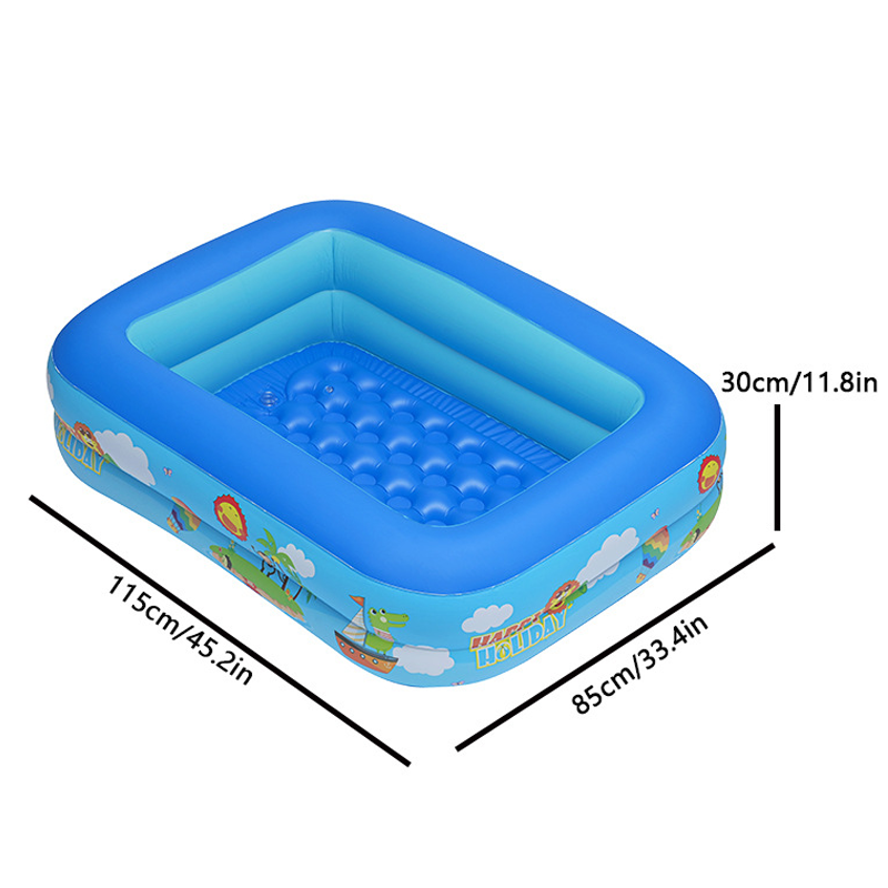 🏊‍♂️☀️ 50% RABATT! Aufblasbarer Kinderpool aus verdicktem PVC – Sicher, robust & perfekt für sommerlichen Wasserspaß im Garten 🌊