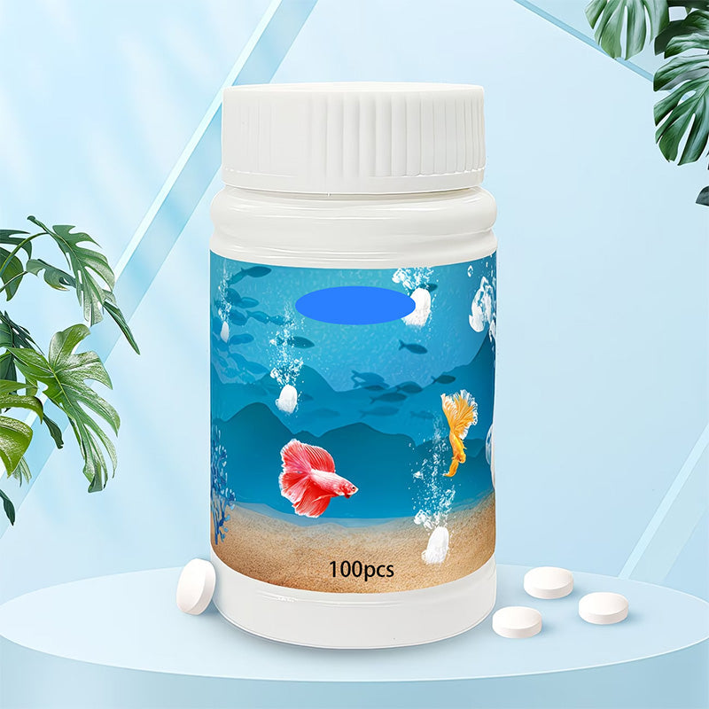 🐟💎 50% RABATT! Kristallklare Aquarium-Reinigungstabletten – Für sauberes, gesundes Wasser & glasklare Sicht 🌊✨
