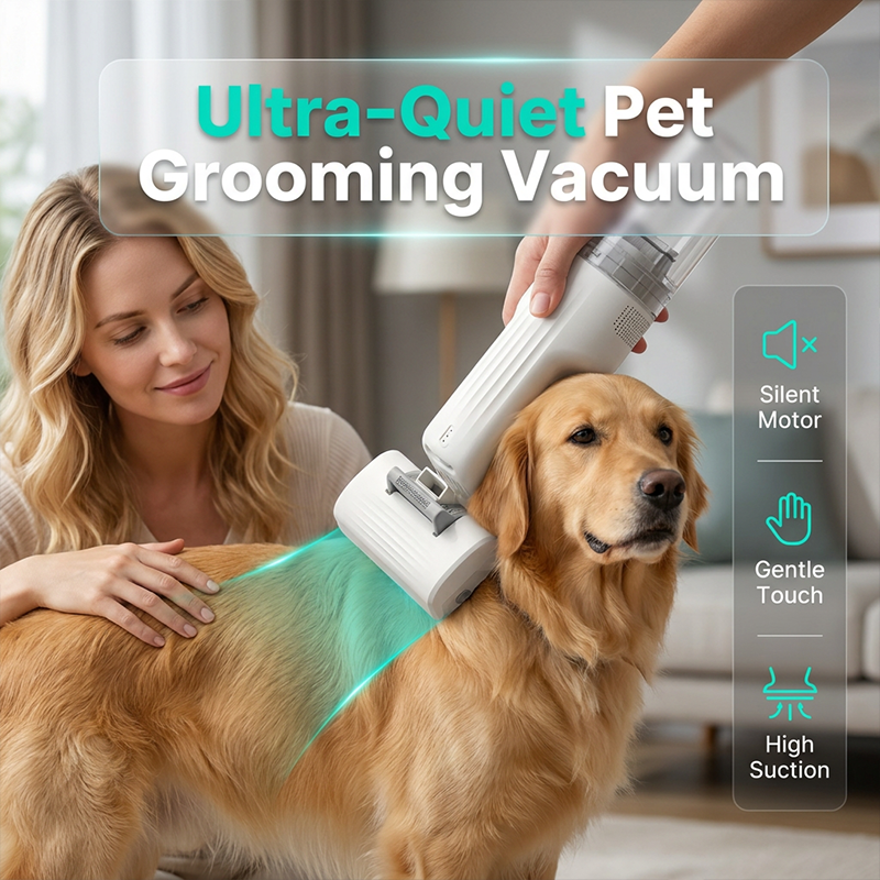 🐾🧹 50% RABATT! Leiser Staubsauger zur Tierhaarpflege – Speziell für Tierhaare, leise & schonend für ängstliche Haustiere ✨
