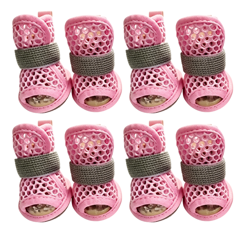 🐶 KAUFE 2, ERHALTE 1 GRATIS! ☀️ Hundeschuhe aus Mesh – Leicht, rutschfest & vielseitig – Ideal für Innen, Außen & jedes Gelände 🐾