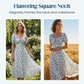 👗🌸 50% RABATT! Damen Blumenprint Kleid mit quadratischem Ausschnitt – Leicht, luftig & perfekt für Sommer, Strand & Urlaub ✨