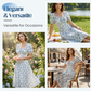 👗🌸 50% RABATT! Damen Blumenprint Kleid mit quadratischem Ausschnitt – Leicht, luftig & perfekt für Sommer, Strand & Urlaub ✨