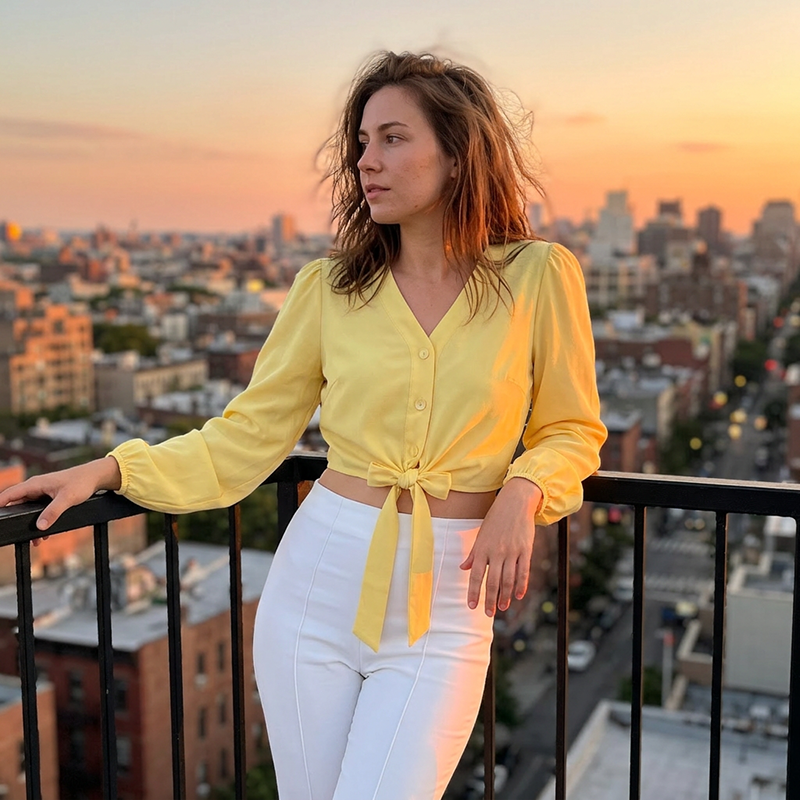 👕✨ 50% RABATT! Elegantes Damenoberteil mit V-Ausschnitt und Bindegürtel – Figurbetont, vielseitig & perfekt für Büro, Dates & besondere Anlässe 🌸