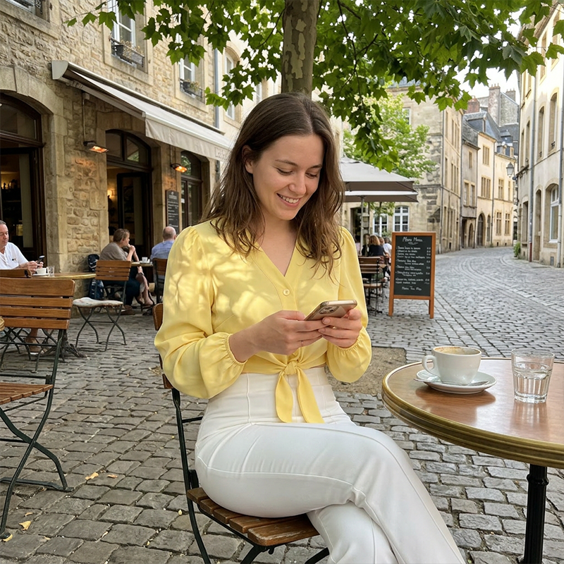 👕✨ 50% RABATT! Elegantes Damenoberteil mit V-Ausschnitt und Bindegürtel – Figurbetont, vielseitig & perfekt für Büro, Dates & besondere Anlässe 🌸