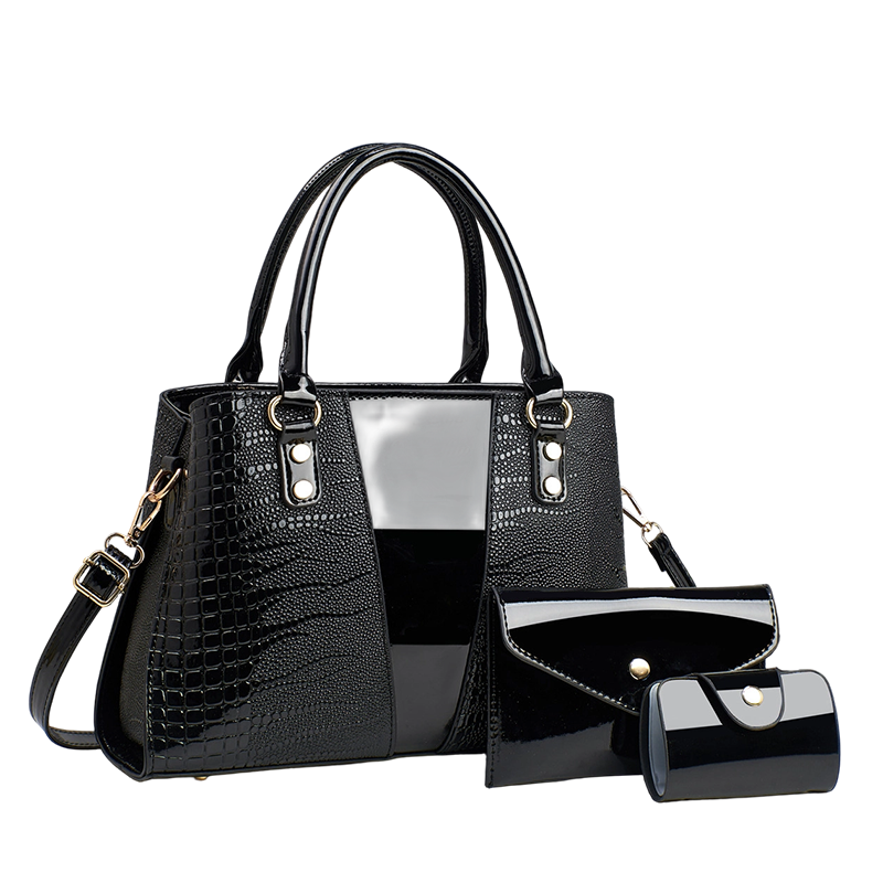 👜🐊 MID-SEASON SALE: −50% NUR FÜR KURZE ZEIT! 3-teiliges Handtaschen-Set mit Krokoprägung – Stilvoll & vielseitig für Alltag, Büro & Reisen ✨