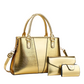 👜🐊 MID-SEASON SALE: −50% NUR FÜR KURZE ZEIT! 3-teiliges Handtaschen-Set mit Krokoprägung – Stilvoll & vielseitig für Alltag, Büro & Reisen ✨
