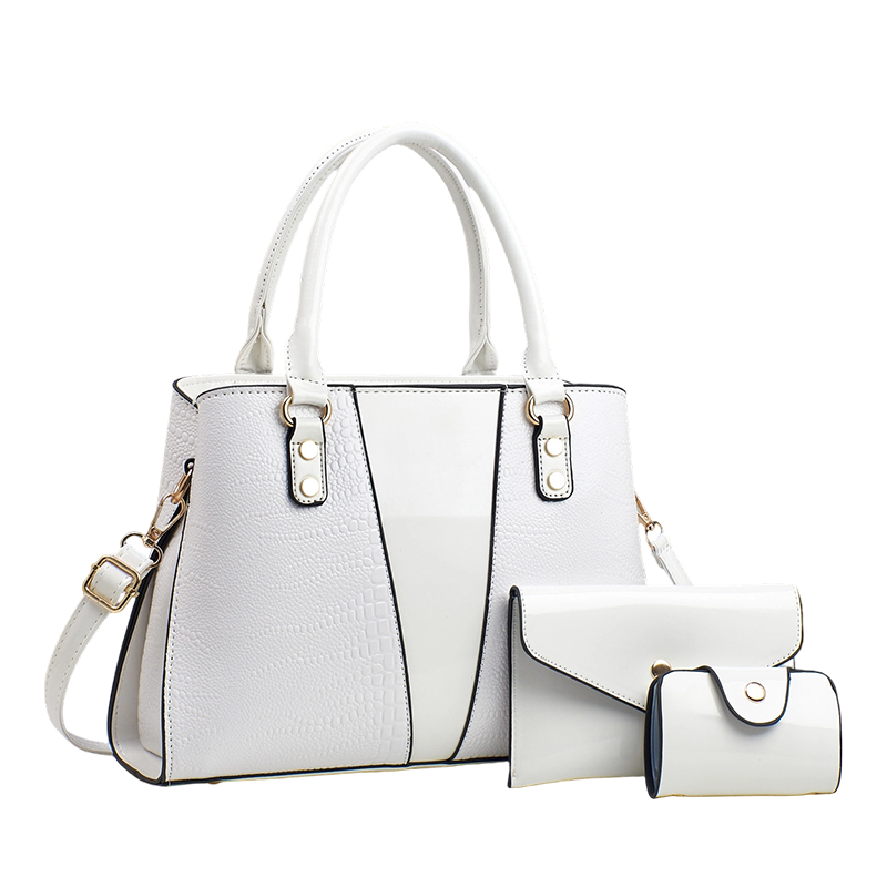 👜🐊 MID-SEASON SALE: −50% NUR FÜR KURZE ZEIT! 3-teiliges Handtaschen-Set mit Krokoprägung – Stilvoll & vielseitig für Alltag, Büro & Reisen ✨