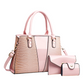 👜🐊 MID-SEASON SALE: −50% NUR FÜR KURZE ZEIT! 3-teiliges Handtaschen-Set mit Krokoprägung – Stilvoll & vielseitig für Alltag, Büro & Reisen ✨