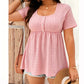 👕✨ 50% RABATT! Damen lässiges Oberteil mit eckigem Ausschnitt – Leicht, luftig & perfekt für Sommer, Strand & Alltag 🌸