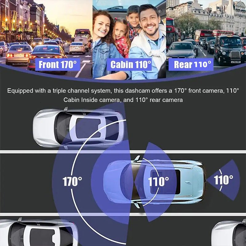 🚗 50% RABATT! 📹 3-Kanal-Dashcam mit Nachtsicht – Rundumsicht, klare Aufnahmen & einfach zu installieren – Maximale Sicherheit für jede Fahrt 🌙