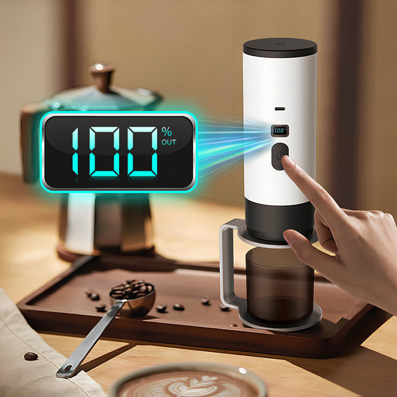 ☕🚗 50% RABATT! Tragbare Espressomaschine für Reisen – Kompakt, akkubetrieben & perfekt für frischen Kaffee unterwegs, im Auto oder Zelt ⛺✨