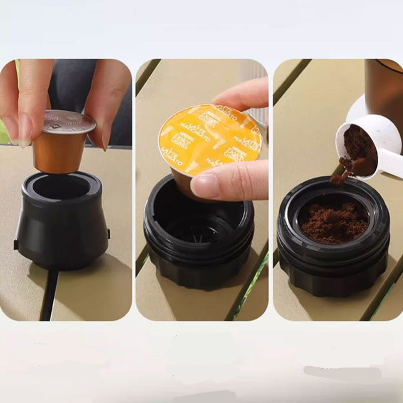 ☕🚗 50% RABATT! Tragbare Espressomaschine für Reisen – Kompakt, akkubetrieben & perfekt für frischen Kaffee unterwegs, im Auto oder Zelt ⛺✨