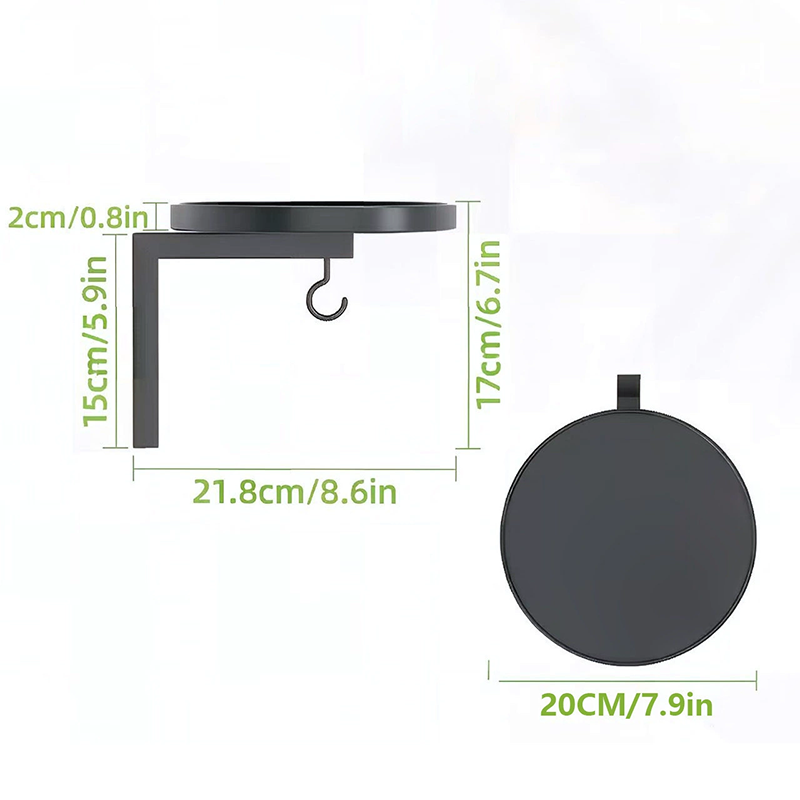 🐦 KAUFE 2, ERHALTE 1 GRATIS! 💧 Wandmontierte Metall-Vogeltränke – Wetterfest & leicht zu reinigen – Ideal für Garten, Balkon oder Terrasse – robuste Konstruktion, schafft eine einladende Oase für Vögel 🌿✨