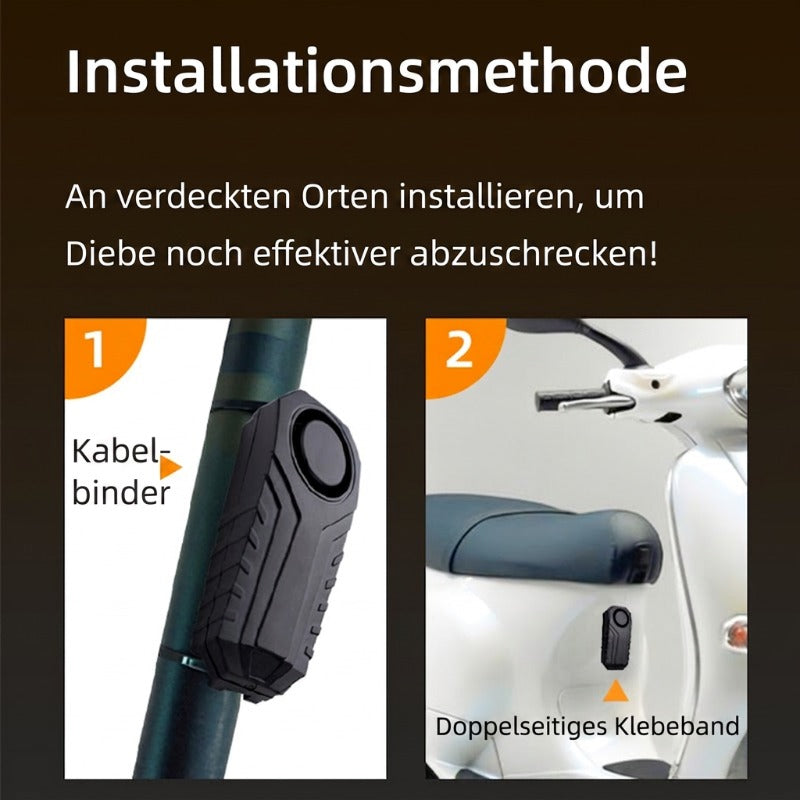 🚲🔔 50% RABATT! Kabelloser Fahrradalarm mit Fernbedienung – Lauter 110dB Alarm, Vibrationssensor & Anti-Diebstahl-Schutz ✨