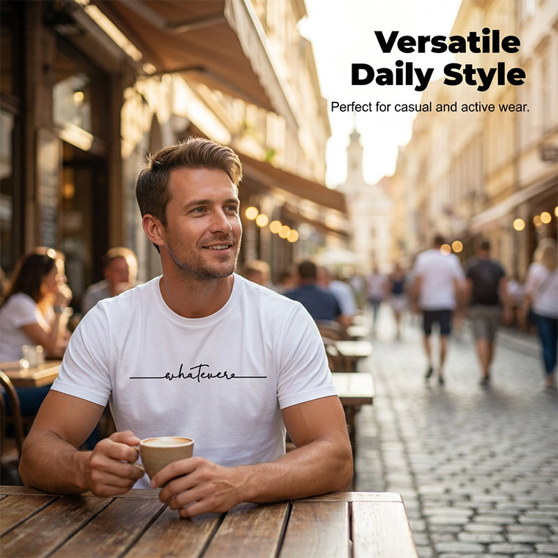👕 50% RABATT! ☀️ Herren Sommer Grafik-Print Rundhals T-Shirt – Weiche Baumwolle & atmungsaktiv – Lässiger Print, perfekt für heiße Tage, Freizeit oder Stadtbummel – bequem und stylisch 🎨