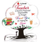 🏅 50% RABATT! 🎓 Hochwertige Acrylplakette zur Würdigung von Lehrern – Gravur & zeitloses Design – Perfekt als Dankeschön, Ruhestandsgeschenk oder besondere Auszeichnung – elegant und langlebig ✨