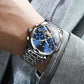 👑Skeletonized men's automatic watch - Visible mechanical movement | Stainless steel case