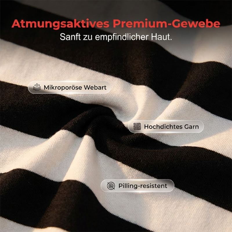 👕✨ 50% RABATT! Herren gestreiftes Oversized-T-Shirt mit lockerer Passform und Halbarm – Lässig, bequem & perfekt für Sommer, Freizeit & Streetwear-Looks ☀️
