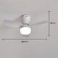 💨💡 50% RABATT! Deckenventilator mit LED-Licht & Fernbedienung – 3 Geschwindigkeiten, leise & energieeffizient – Perfekt für Schlaf- & Wohnzimmer ✨