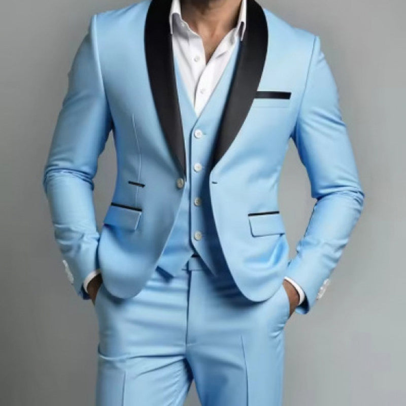 👔🎩 50% RABATT! Klassischer formeller 3-teiliger Herrenanzug – Sakko, Weste & Hose – Zeitlos elegant für Hochzeit, Business & festliche Anlässe ✨