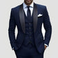 👔🎩 50% RABATT! Klassischer formeller 3-teiliger Herrenanzug – Sakko, Weste & Hose – Zeitlos elegant für Hochzeit, Business & festliche Anlässe ✨