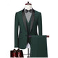 👔🎩 50% RABATT! Klassischer formeller 3-teiliger Herrenanzug – Sakko, Weste & Hose – Zeitlos elegant für Hochzeit, Business & festliche Anlässe ✨