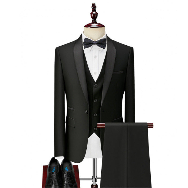 👔🎩 50% RABATT! Klassischer formeller 3-teiliger Herrenanzug – Sakko, Weste & Hose – Zeitlos elegant für Hochzeit, Business & festliche Anlässe ✨