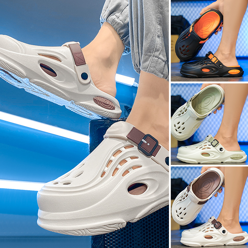 🏠👟 50% RABATT! Atmungsaktive Dual-Wear-Hausschuhe mit weicher Sohle & geschlossener Zehenpartie – Perfekt für Drinnen & Draußen ✨