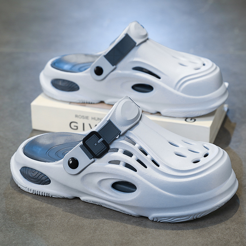 🏠👟 50% RABATT! Atmungsaktive Dual-Wear-Hausschuhe mit weicher Sohle & geschlossener Zehenpartie – Perfekt für Drinnen & Draußen ✨